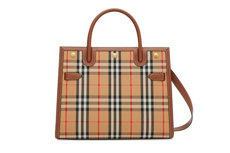 burberry red tote bag|burberry tote bag on succession.